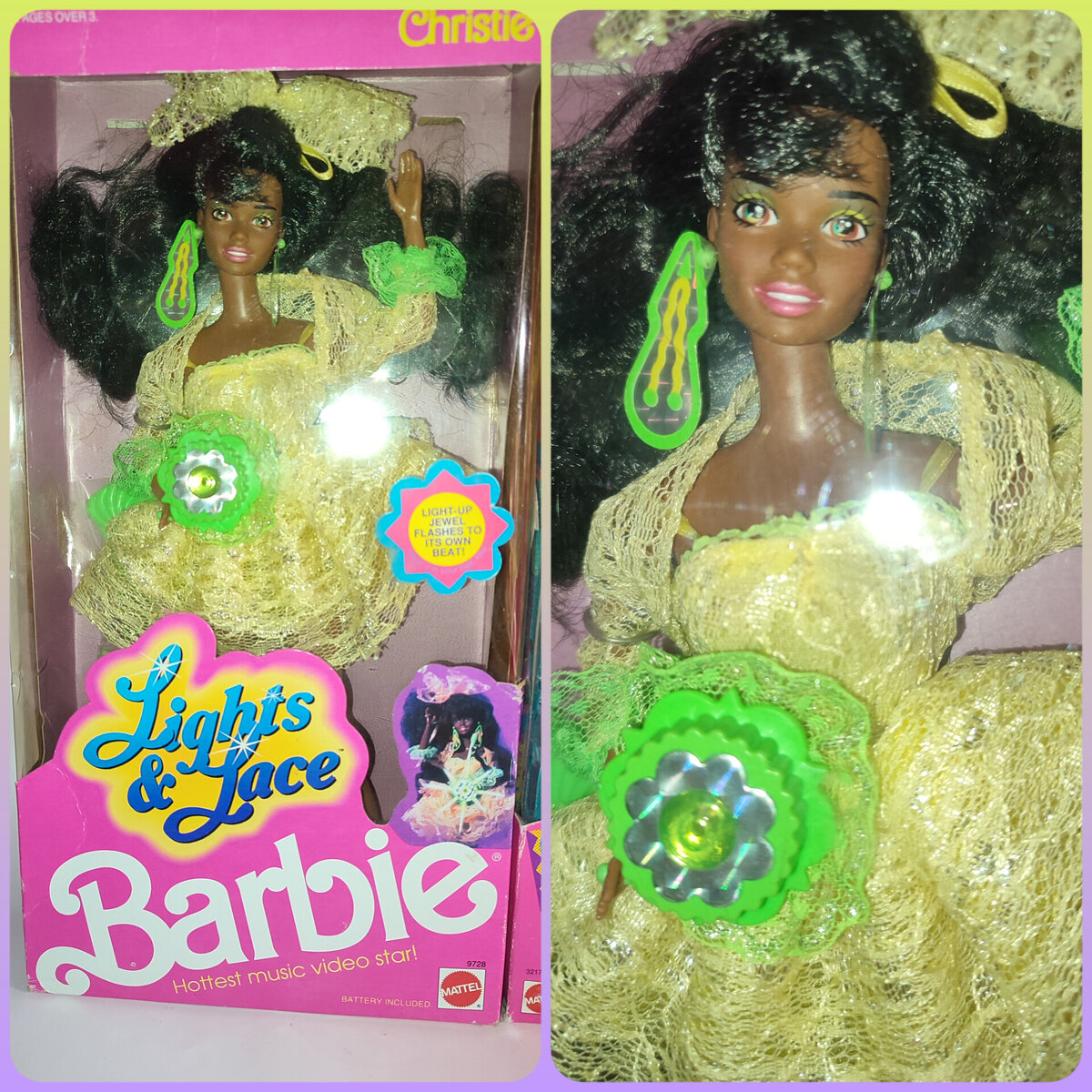 Barbie Lights Lace Christie 1990 TopaTi