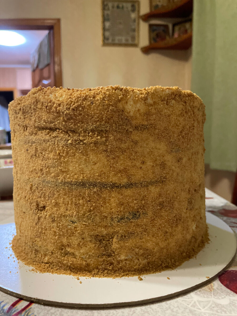 Такой тортик у Вас  получится 🍰