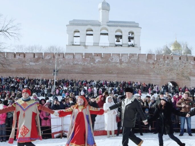 Масленица в Великом Новгороде (фото с интернета)