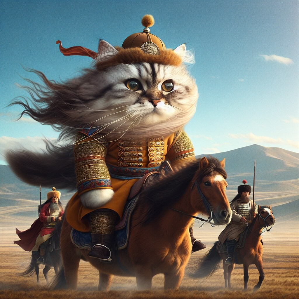 Возможно так бы он выглядел, если бы был котиком 😸