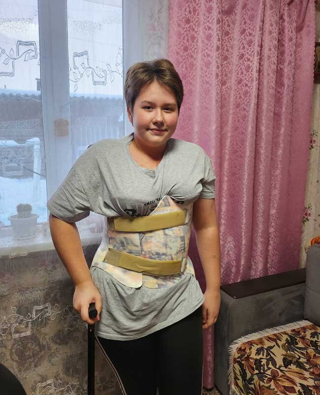 
Екатерина Помелова - жизнерадостная девушка, верящая в своё выздоровление и доброту людей