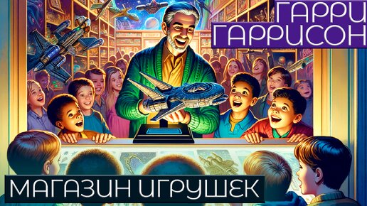 Гарри Гаррисон - МАГАЗИН ИГРУШЕК (Фантастика) | Аудиокнига (Рассказ) | Читает Большешальский