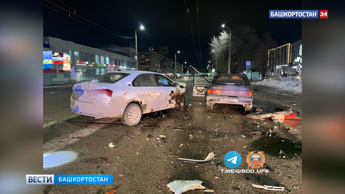 Водитель и двое детей пострадали в лобовой аварии в уфимском Затоне |  Башкортостан 24 | Дзен