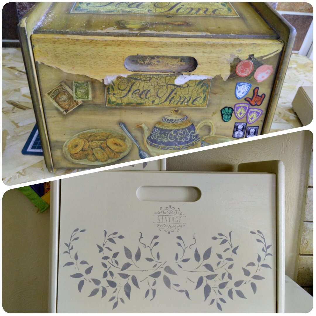 До и После перекрашивания. Фото автора