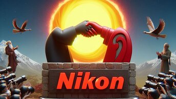 Поглощение в мире профессиональной фотографии // Nikon "съел" RED