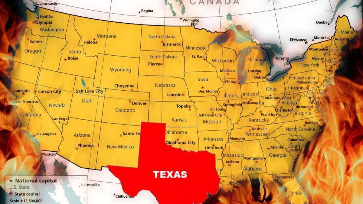 Вот Техас и решил, видимо, окончательно собирать вещички «на выход»! В Штате Одинокой звезды создалась откровенно сепаратистская группа, которая ведёт к отделению штата из состава Америки.