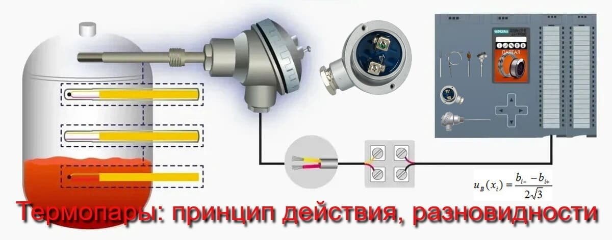 Назначение термопар
