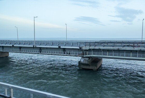    Крымский мост в Керчи