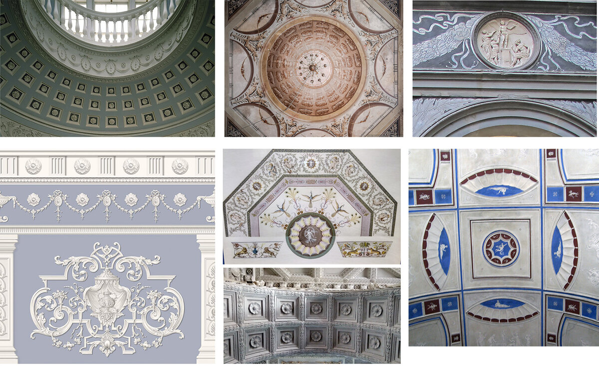 Орнаменты классицизма.