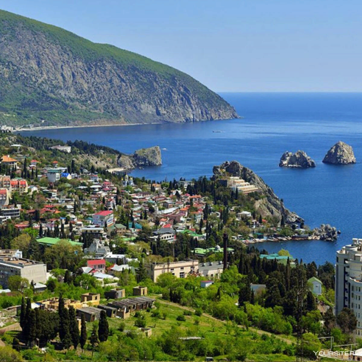 Города в крыму на черном. Гурзуф. Гурзуф Крым. Пос Гурзуф Крым. Посёлок Гурзуф в Крыму.