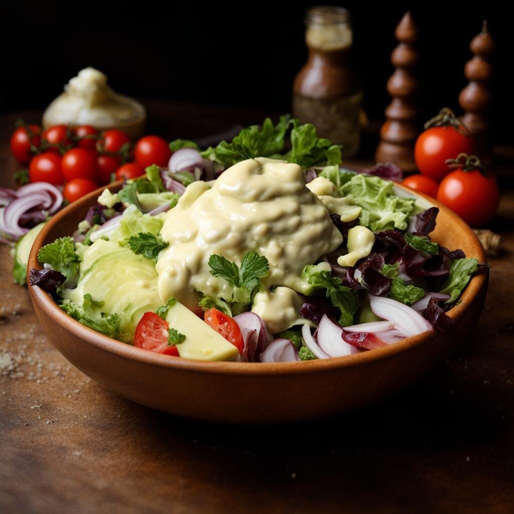 Салат с курицей и грибами