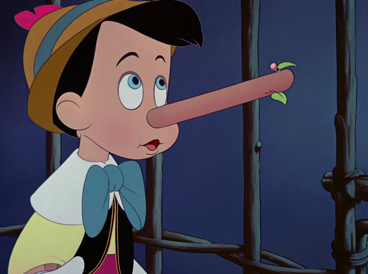 Кадр из мультфильма "Пиноккио" Режиссёры: Уилфред Джексон, Т. Хи, Норман Фергюсон, Джек Кинни, Билл Робертс, Хэмилтон Ласк, Бен Шарпстин