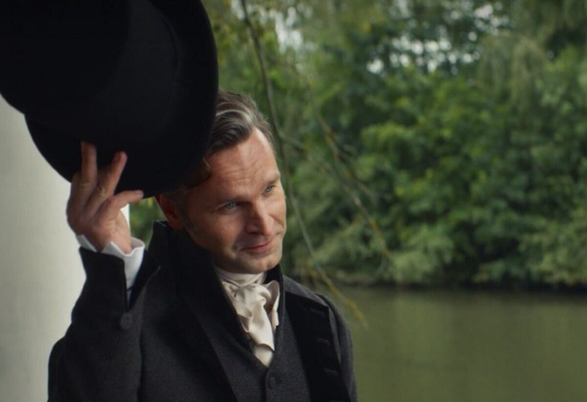 Виктор Добронравов в роли Евгения Онегина. Кстати, он же играет Онегина в театральной постановке.