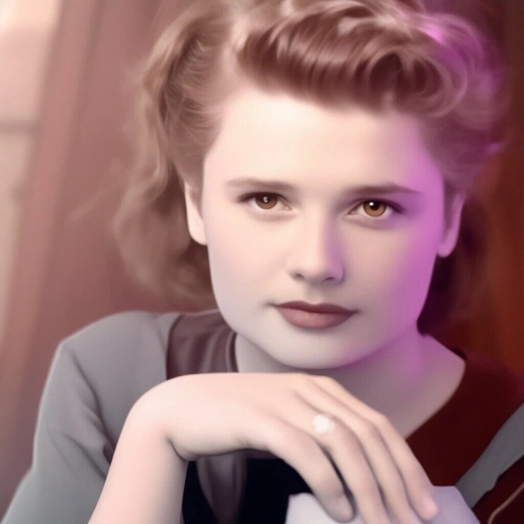 Бабушка. Фото отредактировано с  помощью фильтра Ретро в приложении «Шедеврум» 