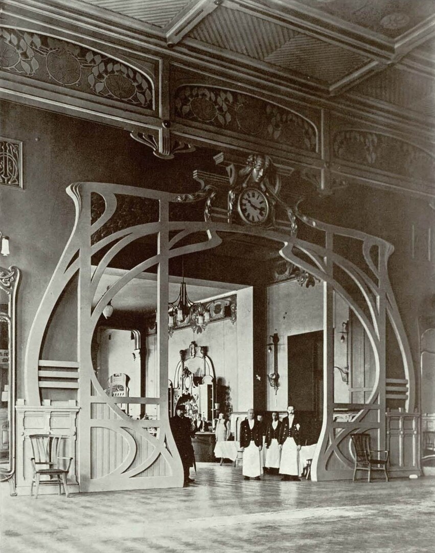 Ресторан Витебского вокзала, 1910-е гг.