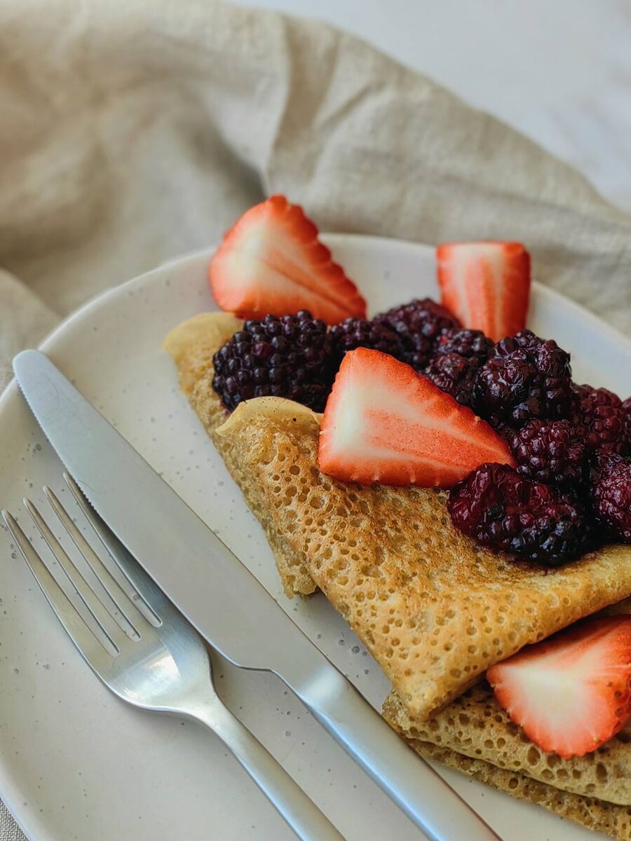 Блинчики со сладкой начинкой