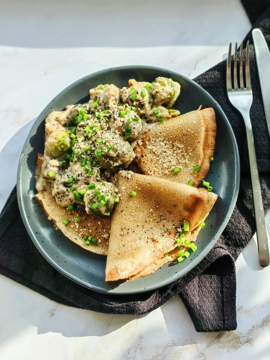 Блинчики с несладкой начинкой