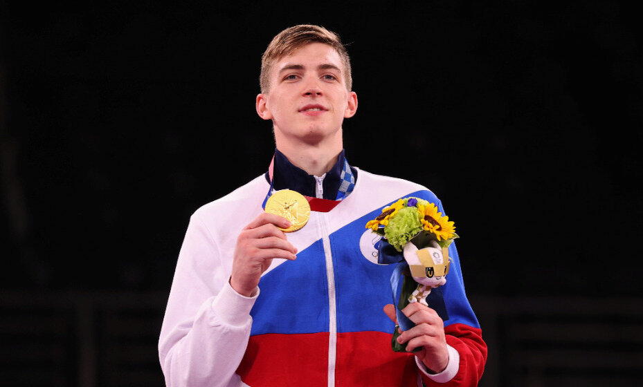    Тхэквондист Максим Храмцов победил в финале Олимпиады 2020 в Токио. Он принес четвертую золотую медаль сборной России. Фото: Reuters