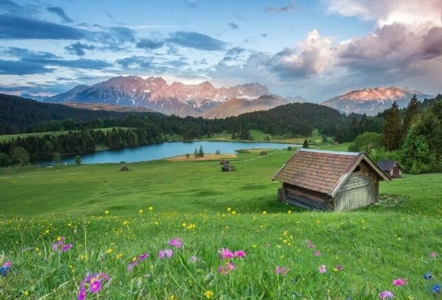 Интересно, что у меня есть мечта, пожить в хижине, далеко от всех, в горах. С целью, отвлечься от суеты, дел, обязанностей и просто лицезреть Божье творенье и общаться с Ним. Вот на что я наткнулась: