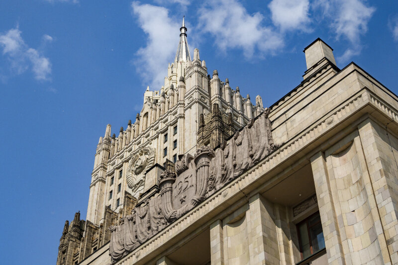    В МИД России хотели расставить точки над "и". Но послы ослушались. Фото: © Konstantin Kokoshkin/Globallookpress