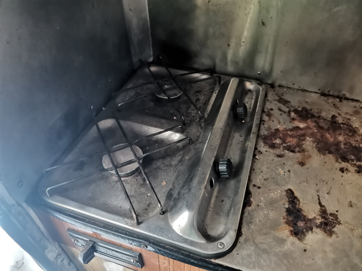 Газовая плита в спальнике.>>>