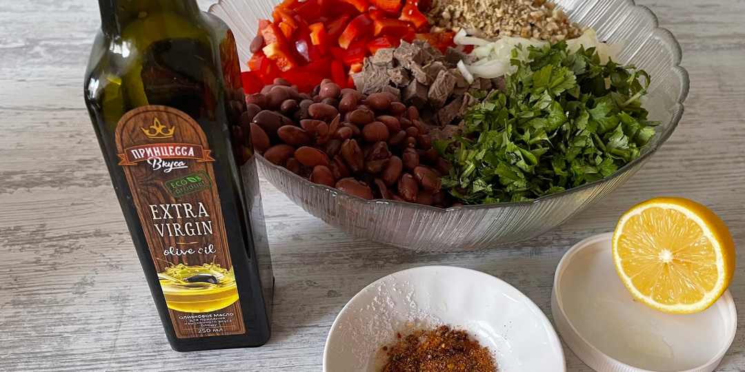 Салат Тбилиси. И в пир, и в мир, и для правильного питания