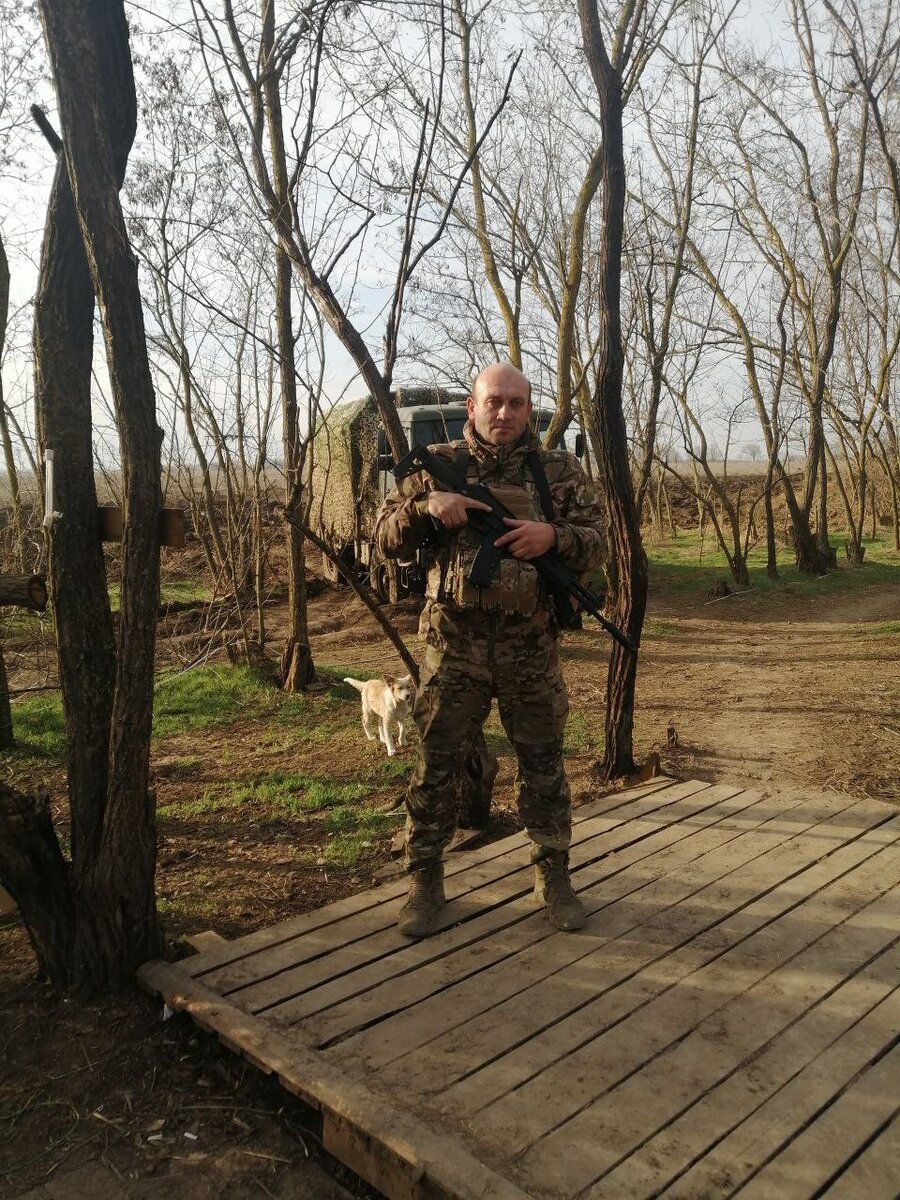 Я со своим автоматом АК 12.