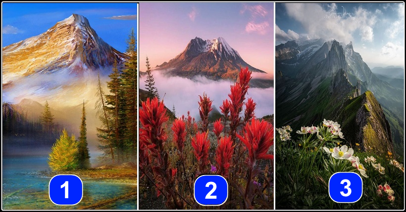 Выберите одну гору