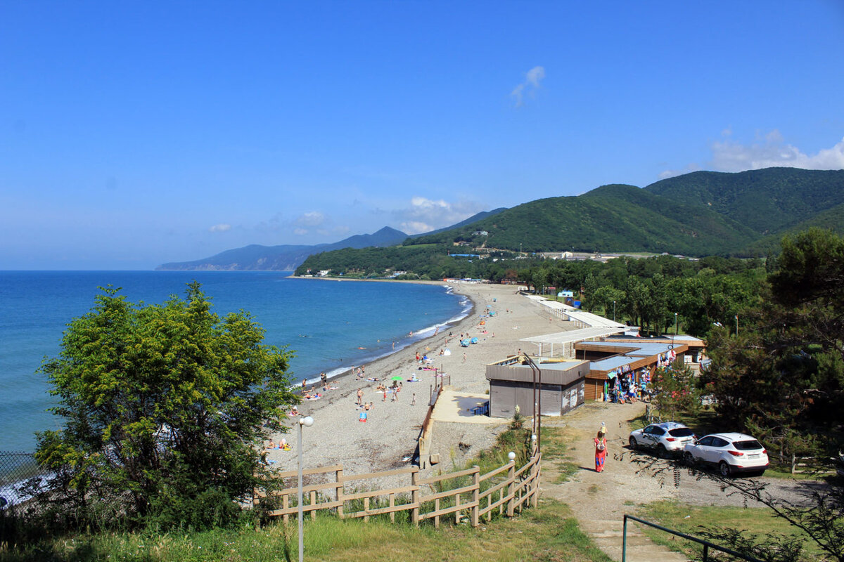 Пляж в Кринице