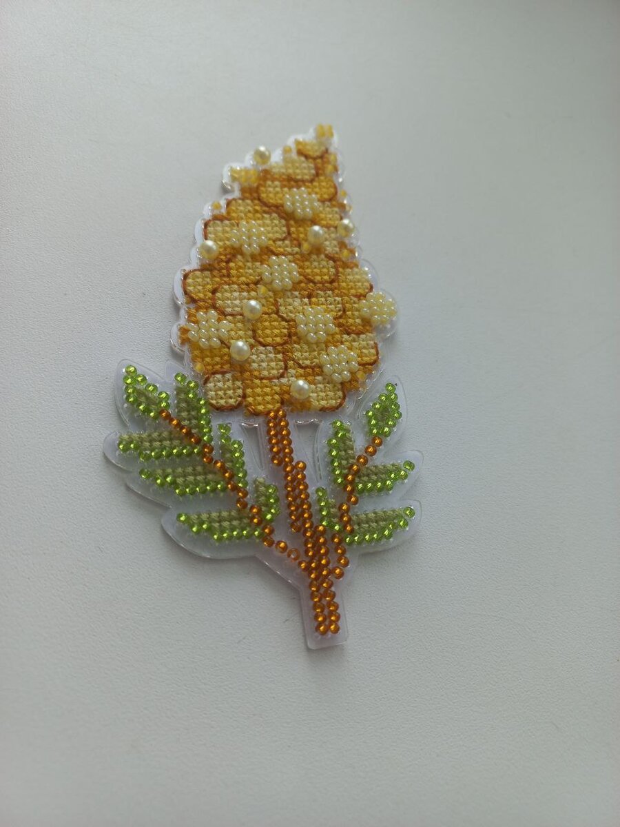 Мимоза по схеме Оксаны Ершовой