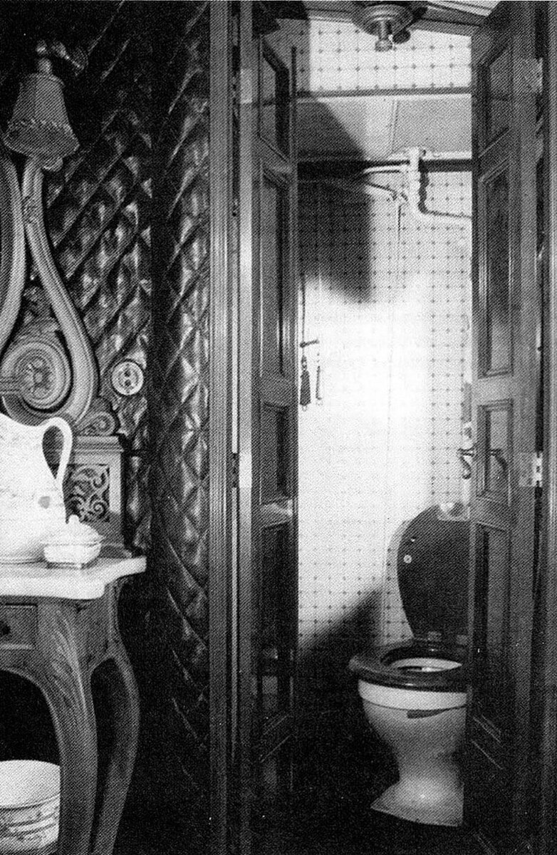 туалет в вагоне Николая II