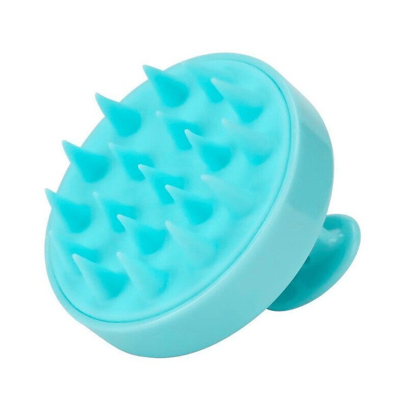 Удобная и главное полезная массажная щетка для головы и волос это настоящий помощник для ухода. Она поможет вам отлично взбить любой шампунь в пену и благодаря своим массажным свойствам расслабить кожу головы и лучше очистить ваши волосы от самых корней. Расческа имеет удобную ручку, тактильно приятную текстуру. Массажка  поможет вам расслабиться в ванной или душе, снимет усталость и что важно, хорошо стимулирует кровообращения, Маленькая щетка для мытья головы уберет грязь и пыль у корней волос, увеличивает объем и блеск, силиконовый массажер отшелушивает отмершие клетки, помогая быстрее избавиться от перхоти, экономит расход шампуня.