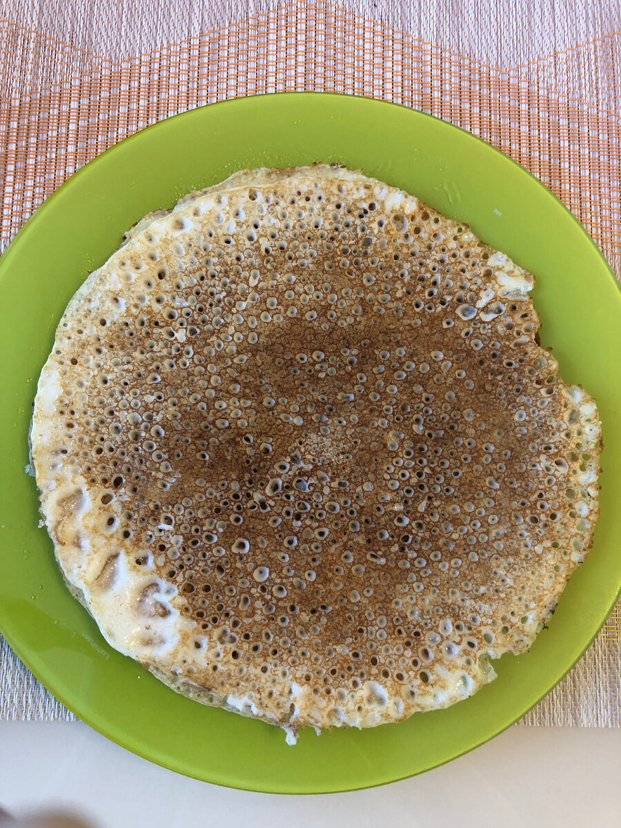 Блины на рисовой муке. Теперь мои любимые. Фото автора.