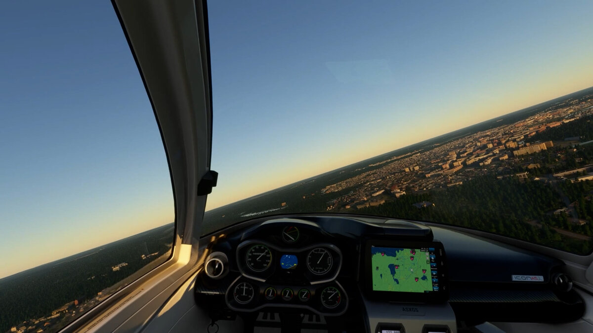 Скриншот из симулятора