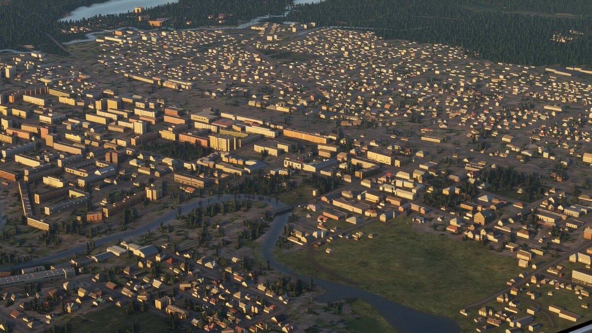 Скриншот из симулятора