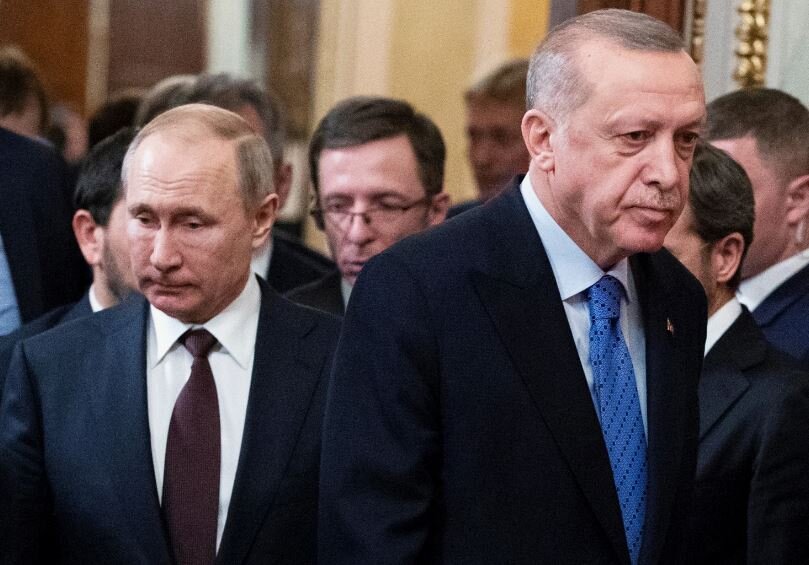 Путин и Эрдоган (иллюстрация из открытых источников)