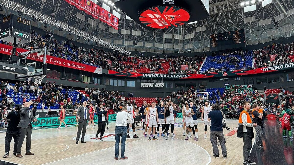    «Локомотив-Кубань» уступил московскому ЦСКА в овертайме. Фото: телеканал «Краснодар»