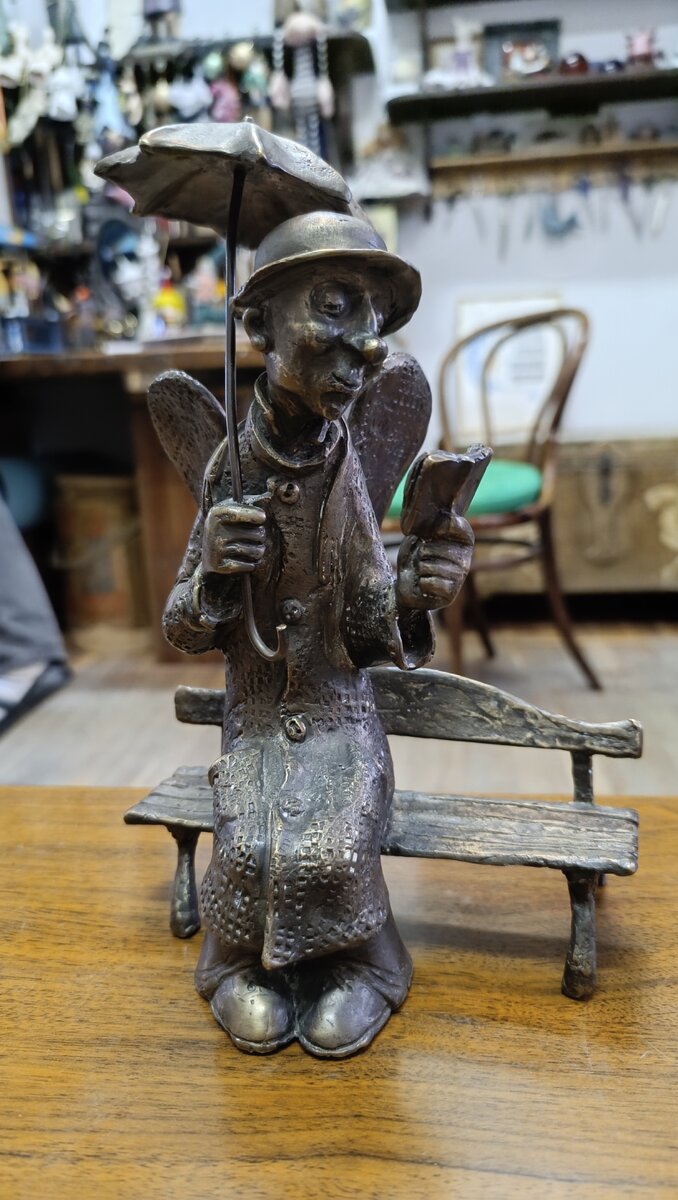 Петербургский ангел. Музей петербургских ангелов. Фото автора канала Питер на все случаи жизни