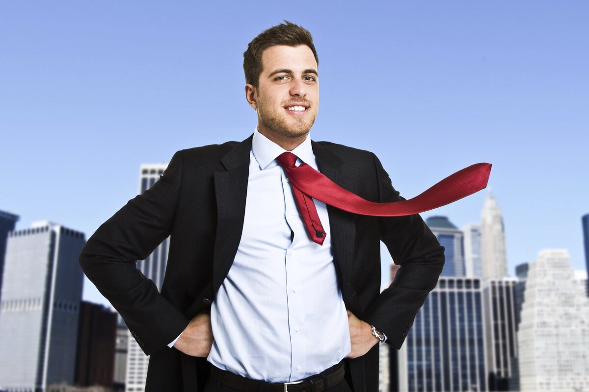 Направление галстука укажет Вам на ощибку)