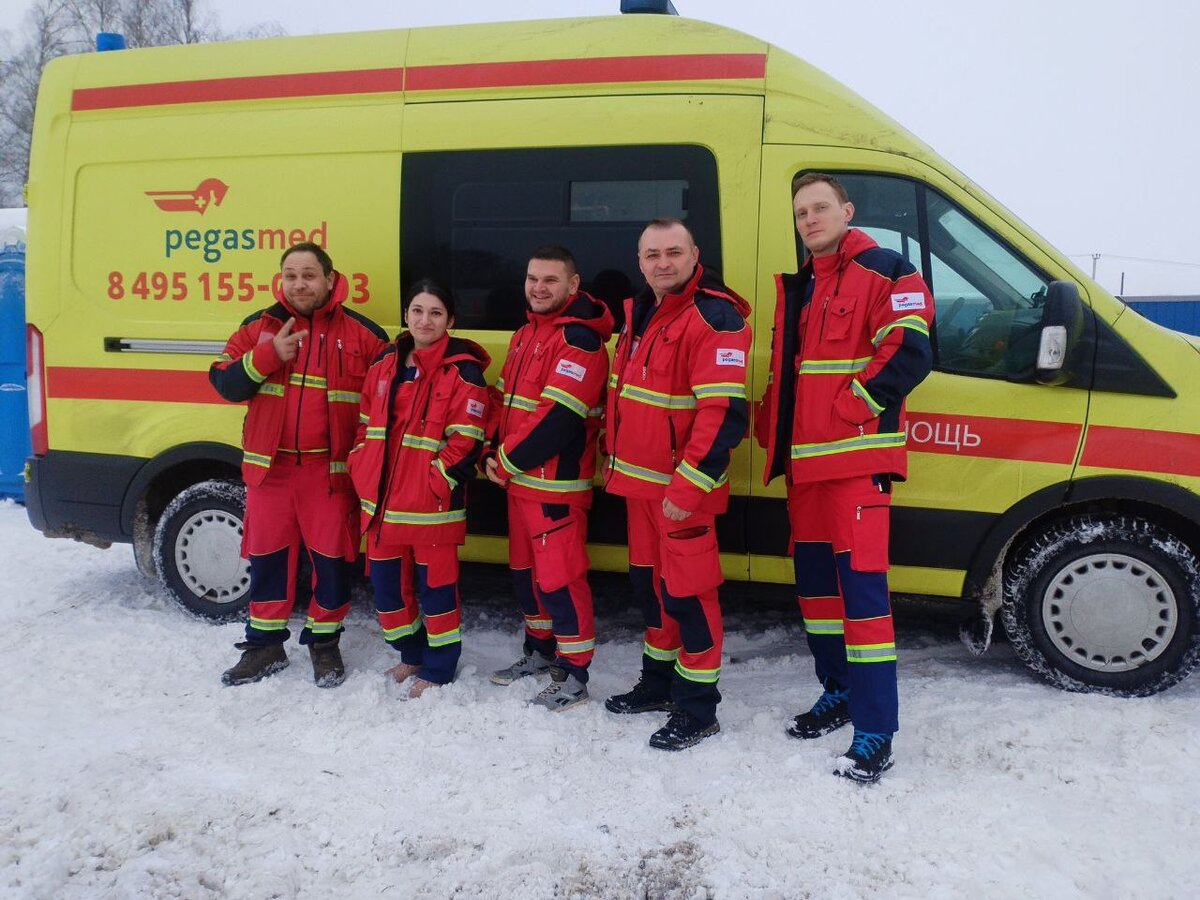 Реанимационная бригада скорой помощи ПегасМед