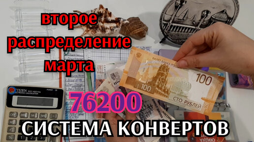 #39 распределение денег 76200 / второе в марте / дорогая покупка и каско