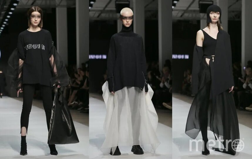    Модели на показе Nelly Kruk.Маргарита Лемешко