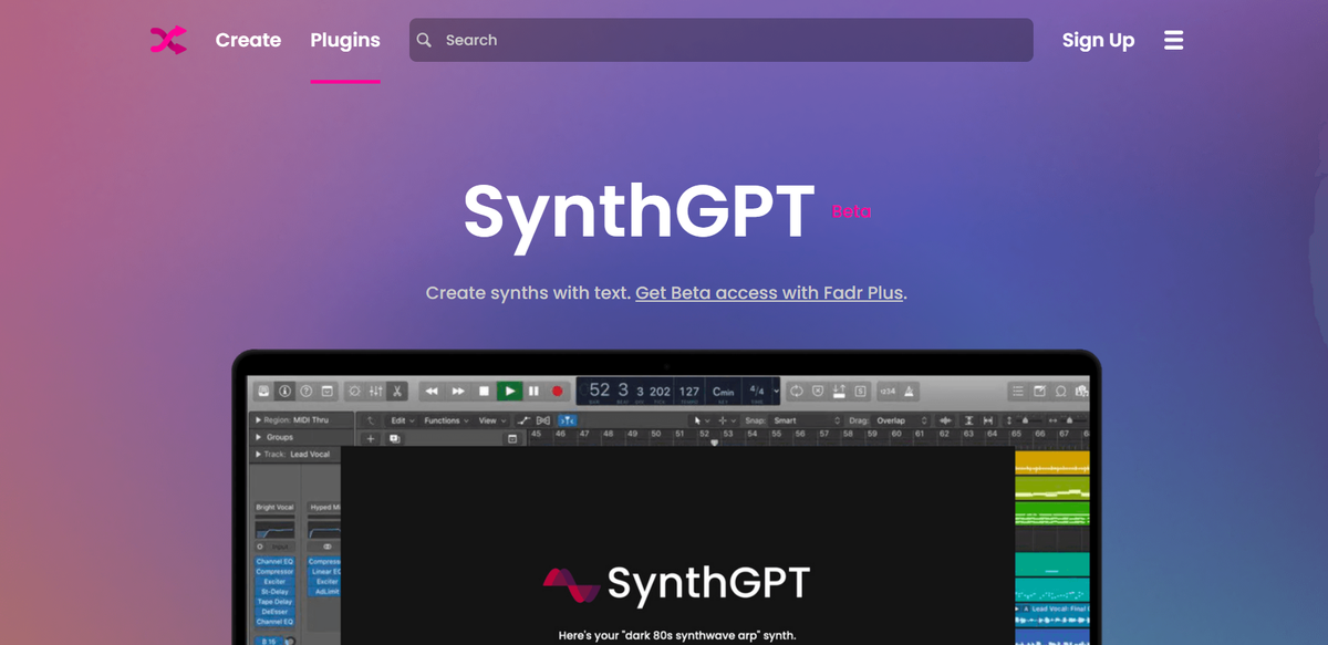 https://fadr.com/synthgpt