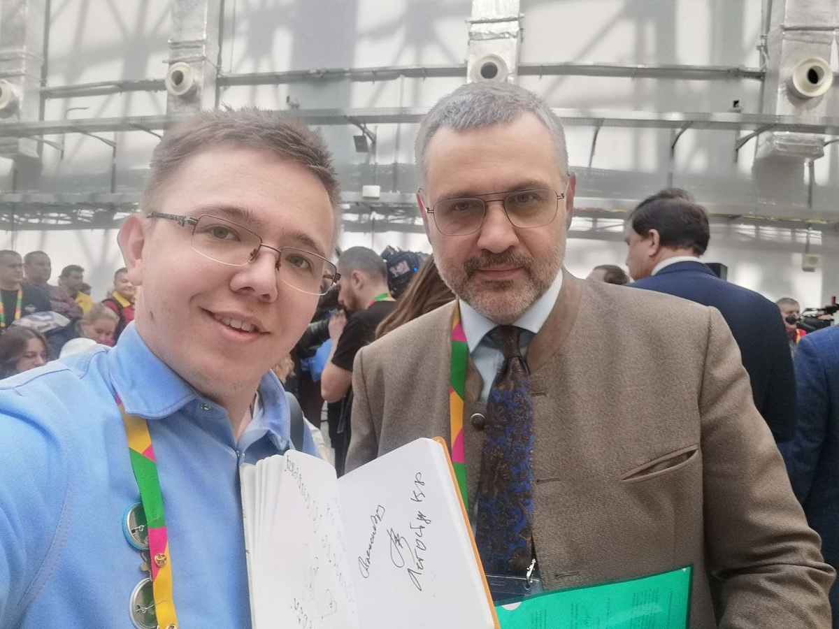 Александр Шахкеримов и Владимир Легойда