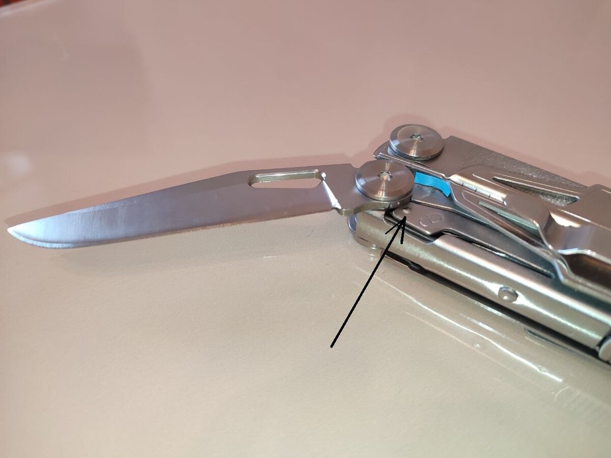 Шпенек на лайнере