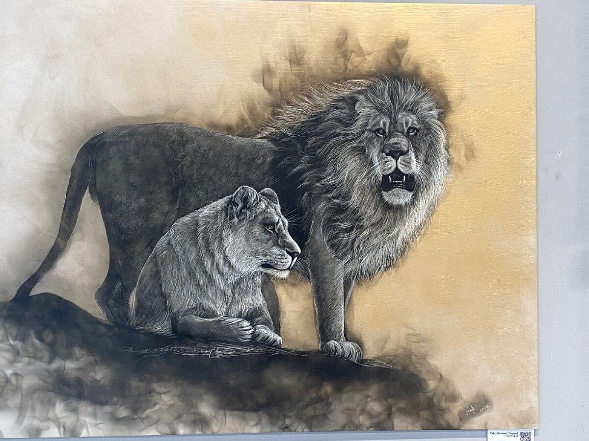 Картина с выставки, представлена в Art Future Gallery 