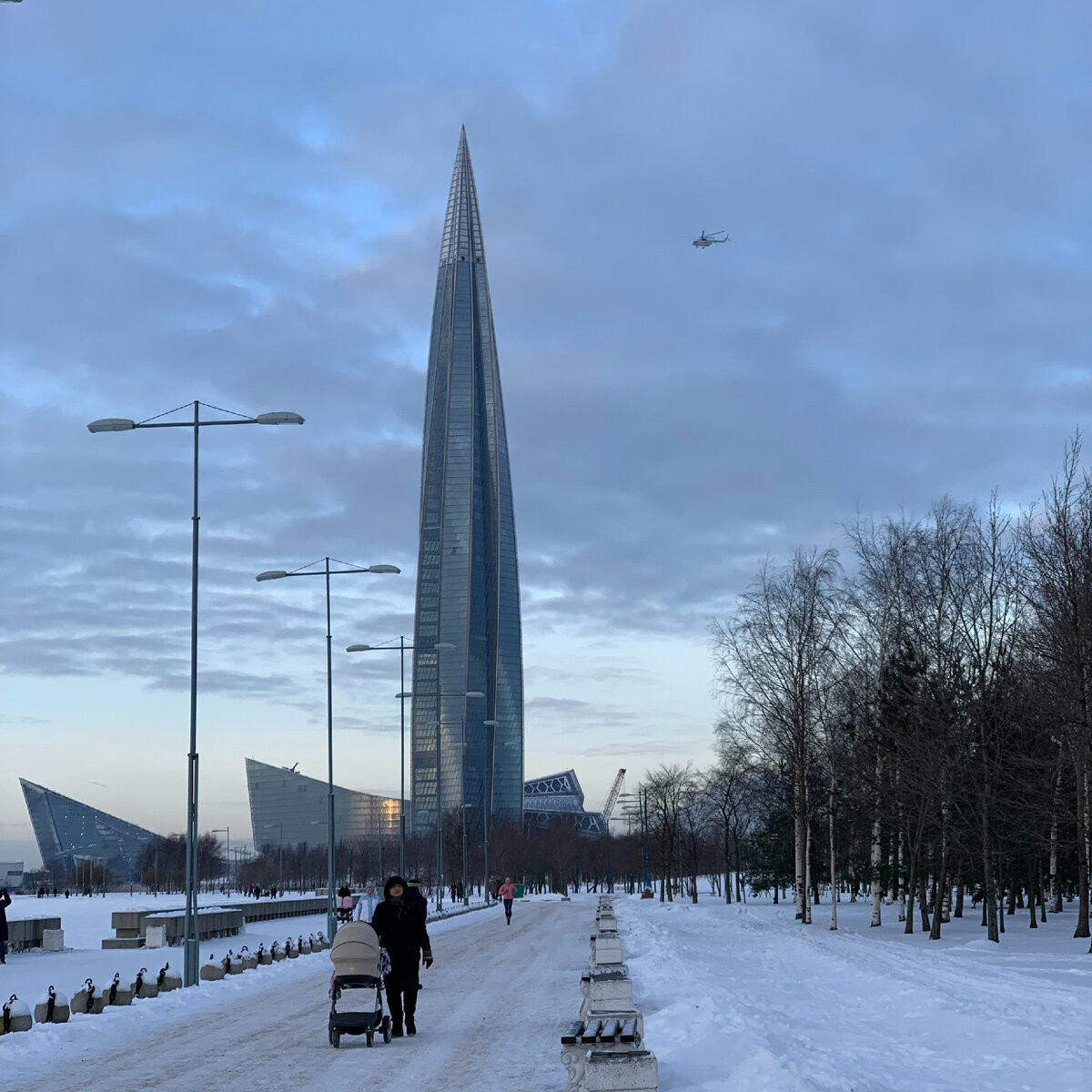 Парк перед заливом