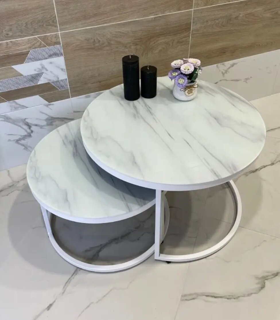 Журнальный столик c двумя ярусами с WB