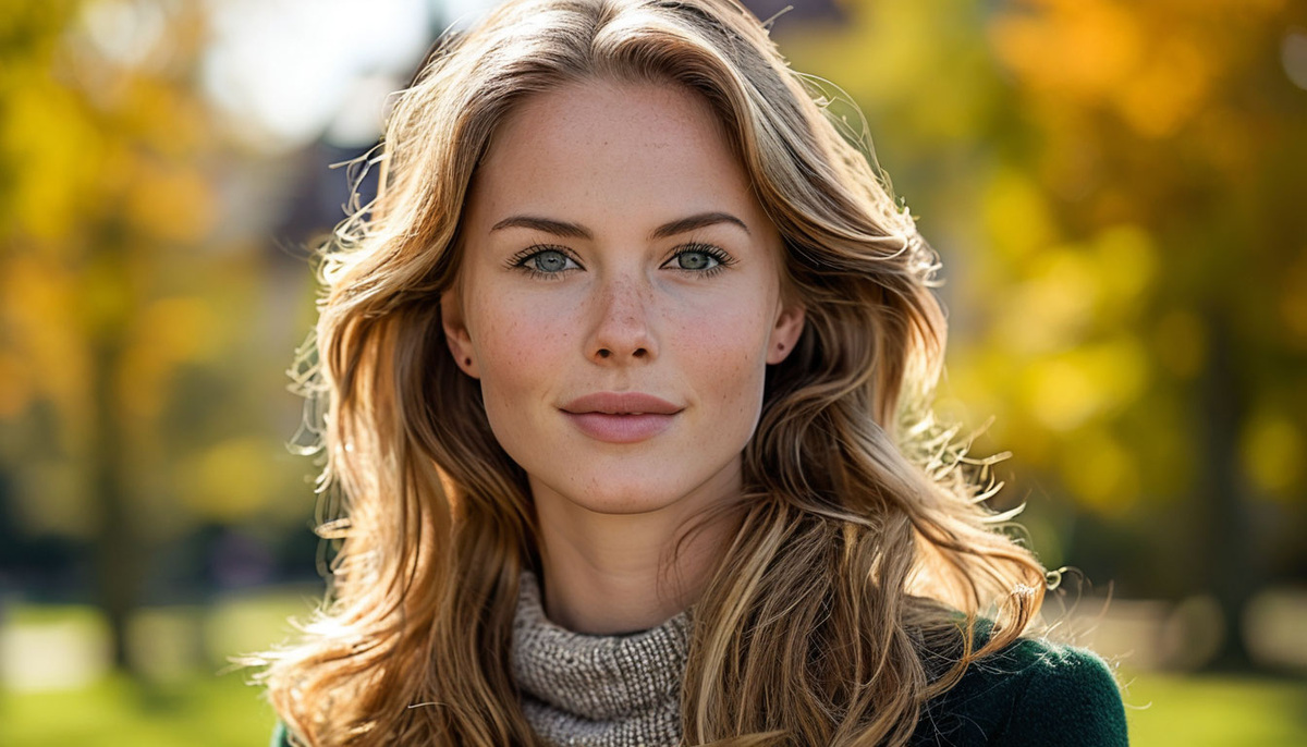 Сгенерировано с помощью нейросети Шедеврум. Среднестатистическая внешность немки.