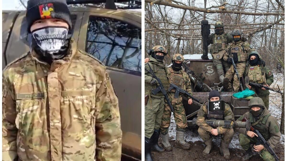    Штурмовики «Черная мамба» с комбатом. Фото: t.me/blackmambarf/4/кадр из видео t.me/mo_kuranah/6232